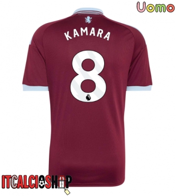Aston Villa Boubacar Kamara #8 Prima Maglia 2026-27 Manica Corta